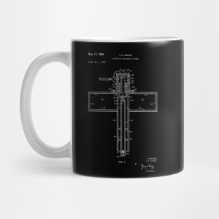 Electrical Measuring System Vintage Patent Hand Drawing Mug